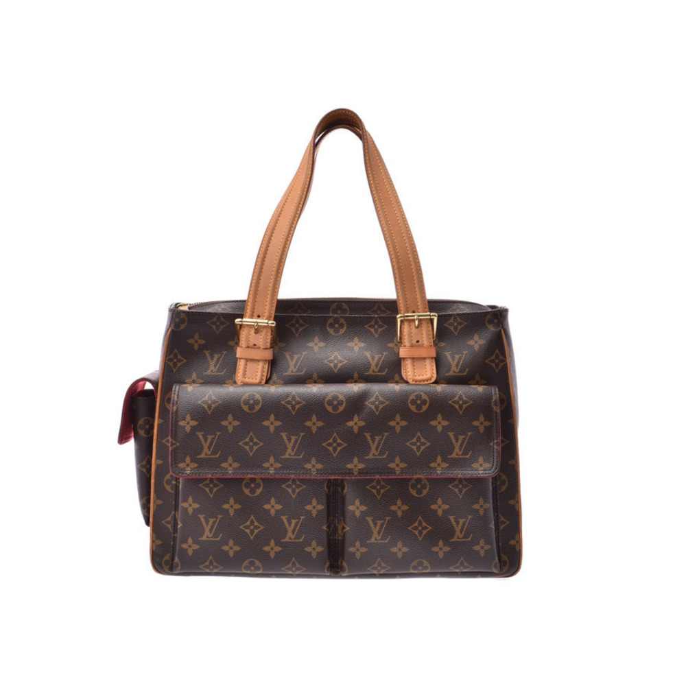 Louis Vuitton Multiply Leather Brown Handbag City Monogram - Picture 1 of 12